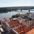 Toruń, Katedra św. Janów, panorama miasta